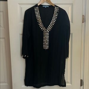 Antonio Melani Black Swim Tunic